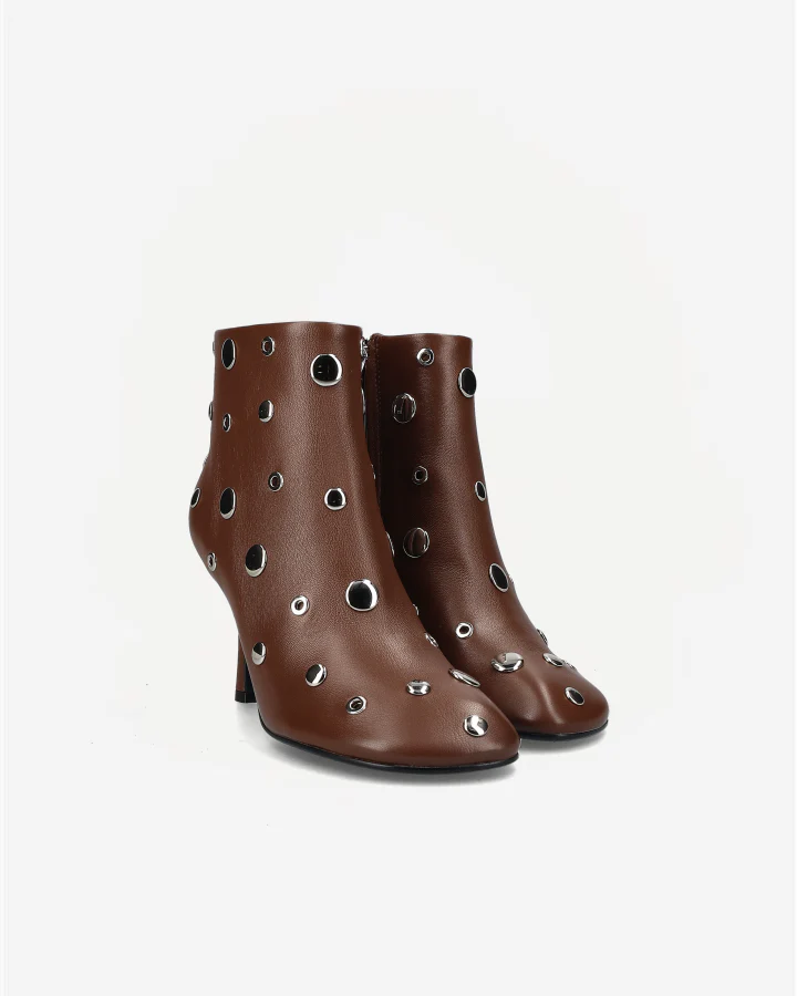STUDS BOOT 032T84BK | Hazelnut - Image 3