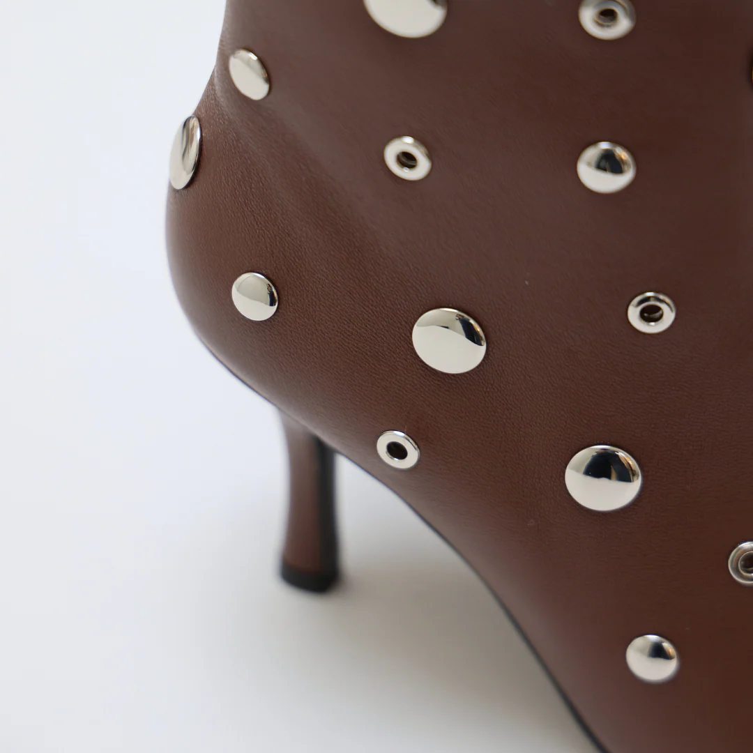 STUDS BOOT 032T84BK | Hazelnut - Image 6
