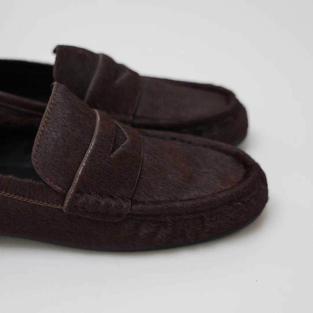 HAIRY LOAFER 661Z90VK | Marron - Image 6