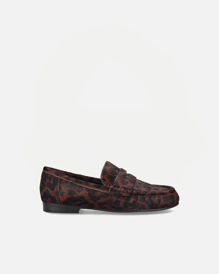 HAIRY LOAFER 661Z91VK | Leopard