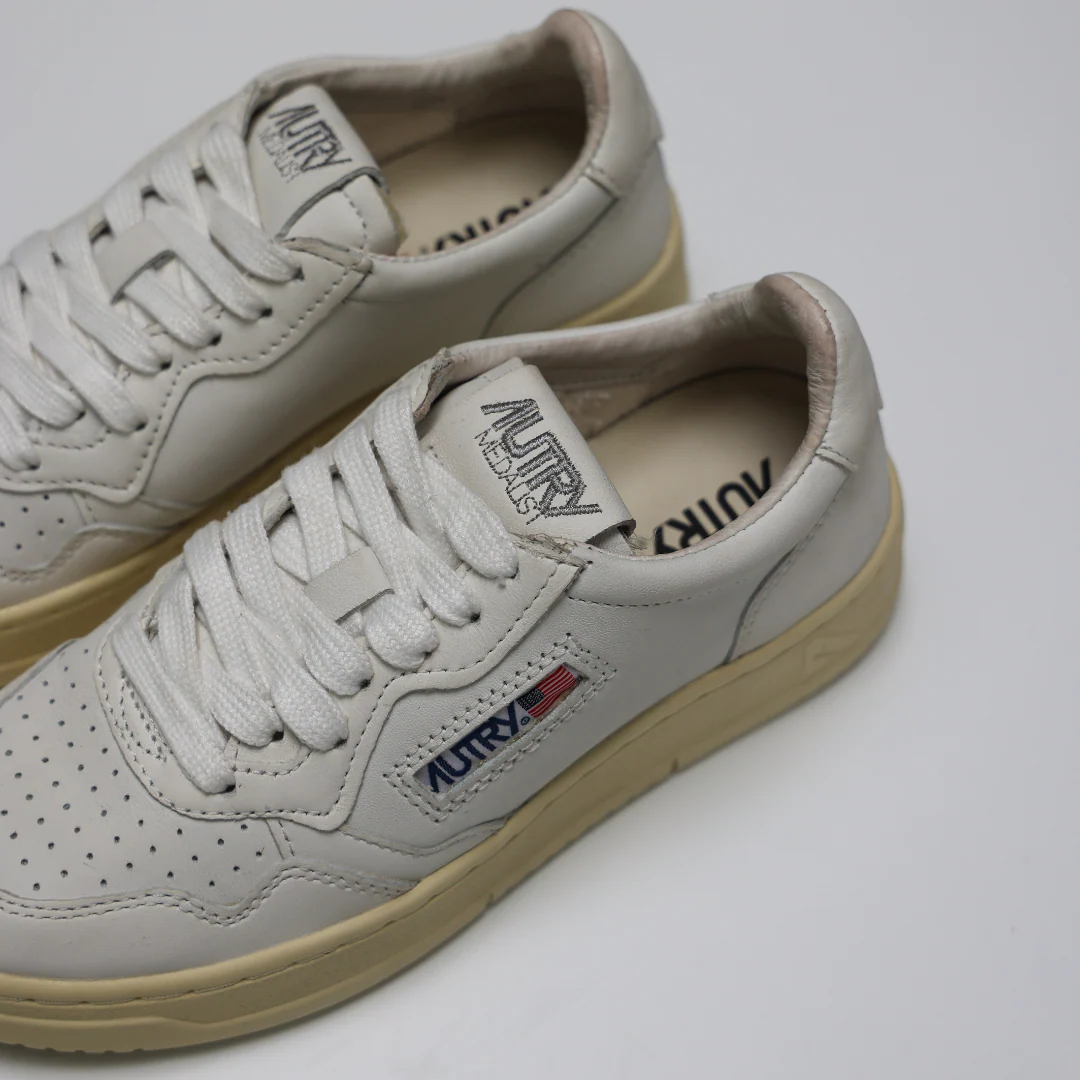 LOW SNEAKER 80's GG04 |  Goat White - Image 5