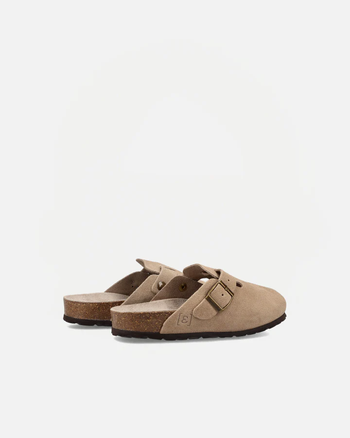 Clog Velour | Taupe - Image 4