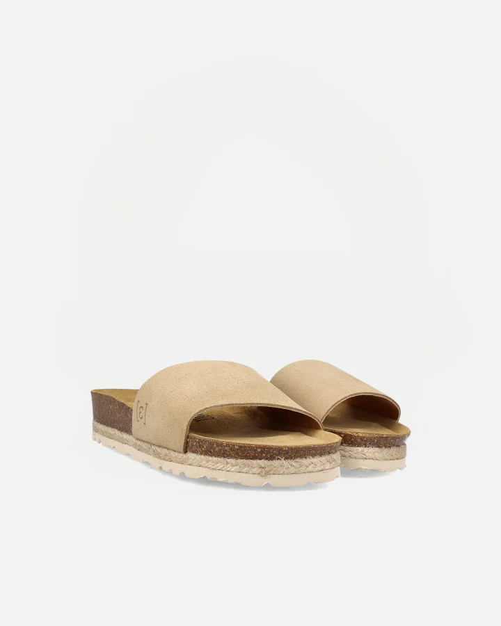Copine Velour | Beige - Image 3