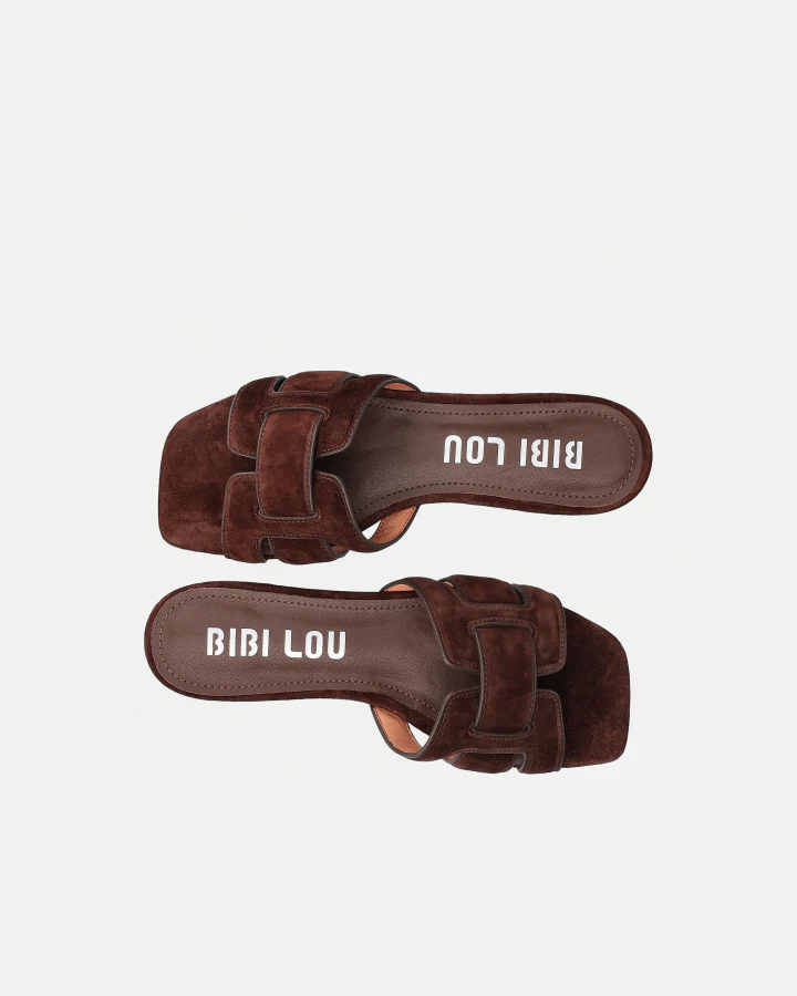 HOLLY FLAT | Marron - Image 2