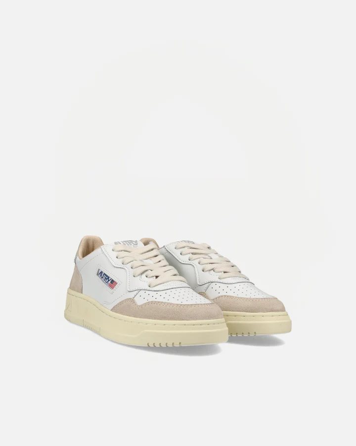 LOW SNEAKER 80's LS14 | Suede White/ Pelican - Image 3