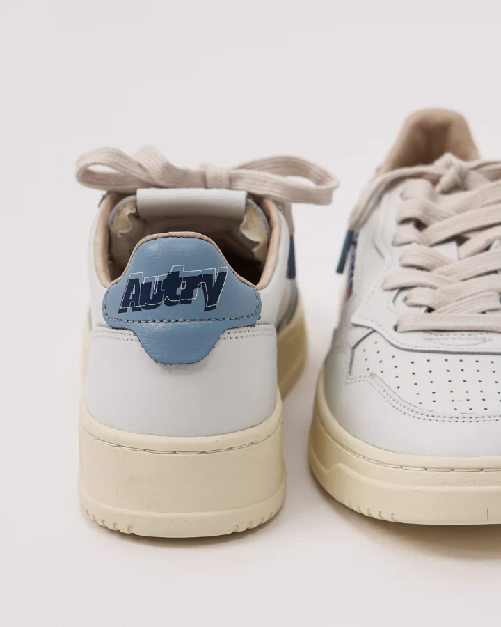 LOW SNEAKER 80's | White/ Blue - Image 2