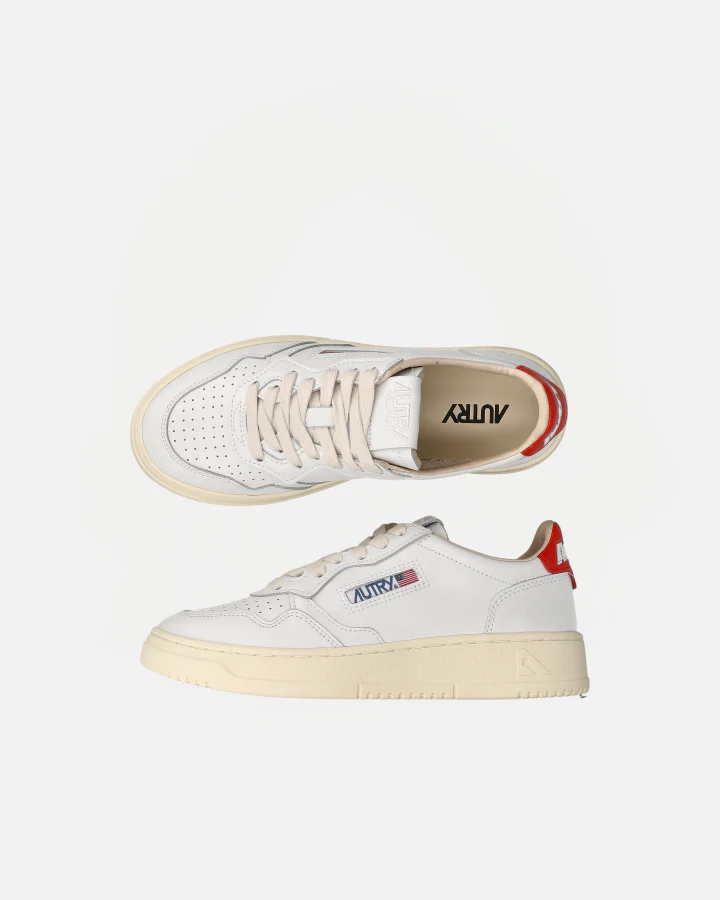LOW SNEAKER 80's | White/ Orange - Image 3