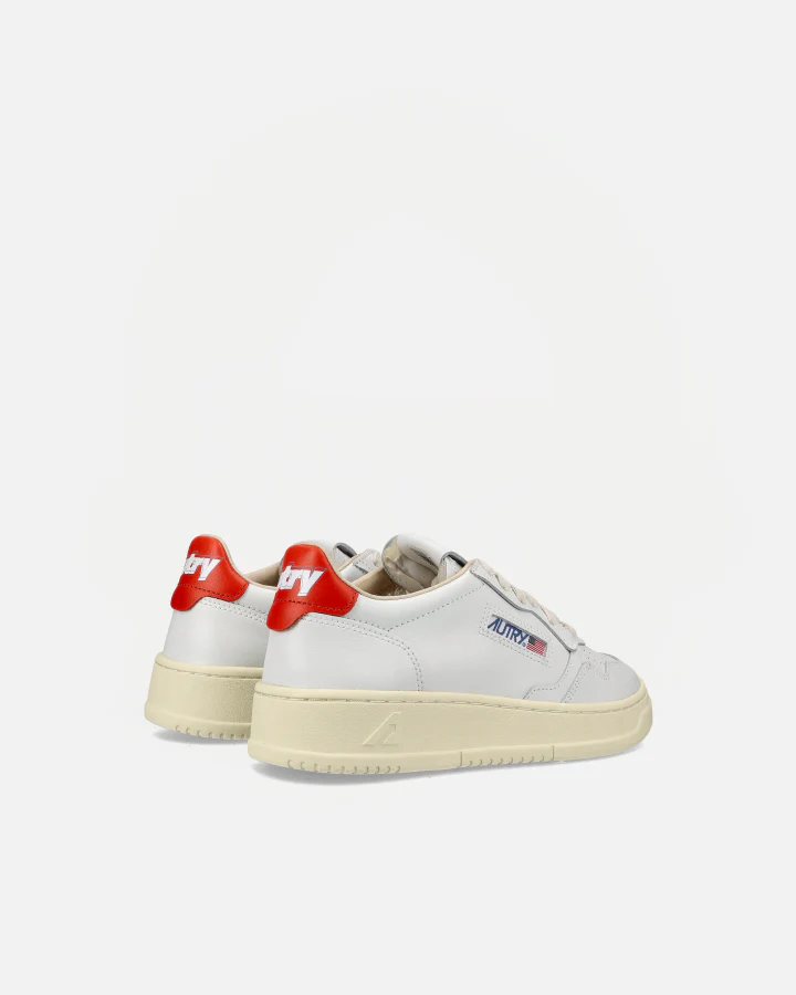 LOW SNEAKER 80's | White/ Orange - Image 5