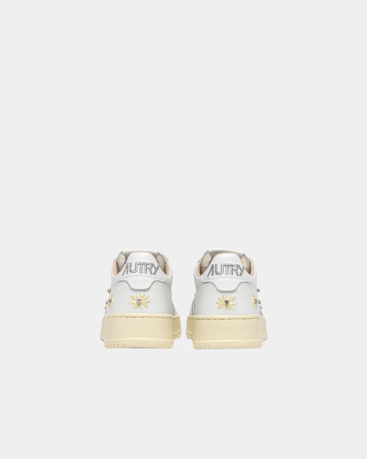LOW SNEAKER 80's WE01 |  Flower White/ Rutabaga - Image 5