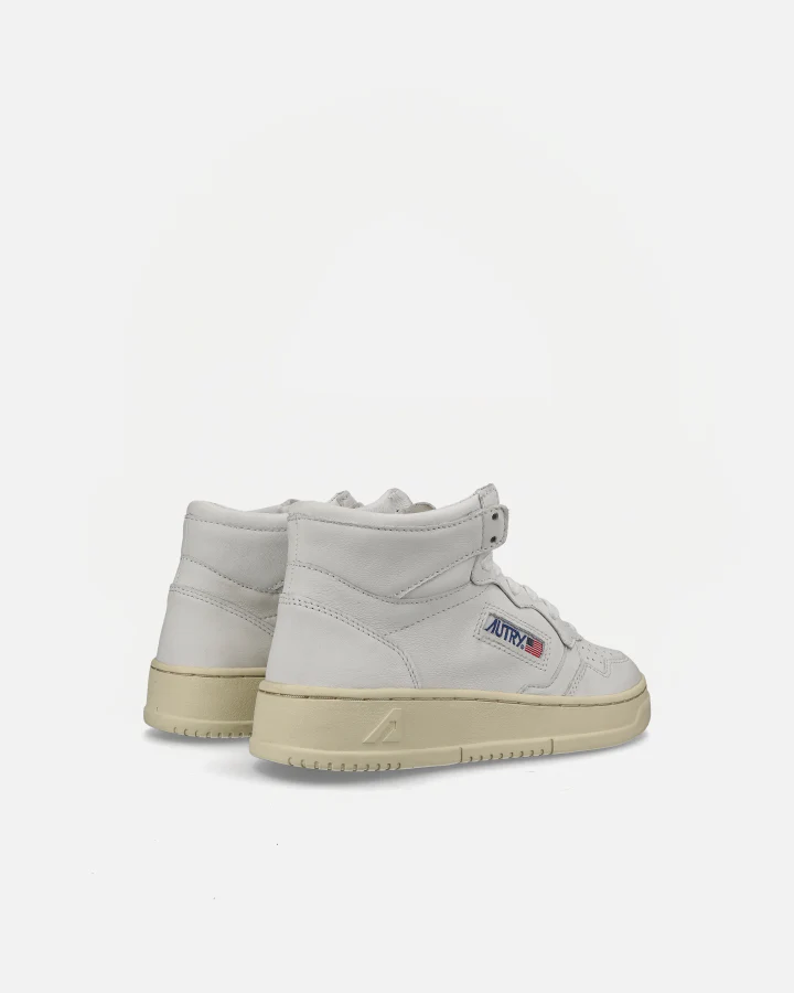 MID SNEAKER 80's GG04 | Goat White - Image 4