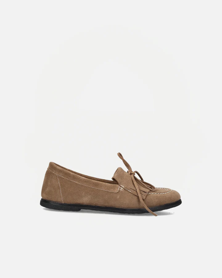 Moccasins Velour | Tabacco