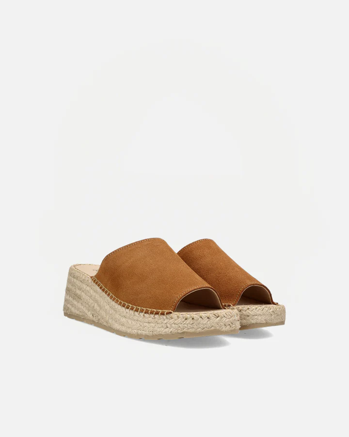 Pantolette Wedge | Tan - Image 3