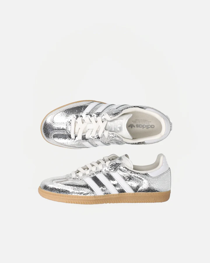 SAMBA OG W JR0035 | Silver Metallic / Cloud White / Core White - Image 3