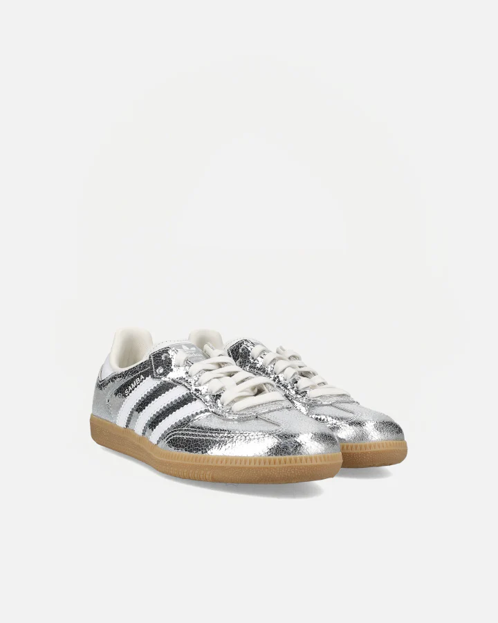 SAMBA OG W JR0035 | Silver Metallic / Cloud White / Core White - Image 4