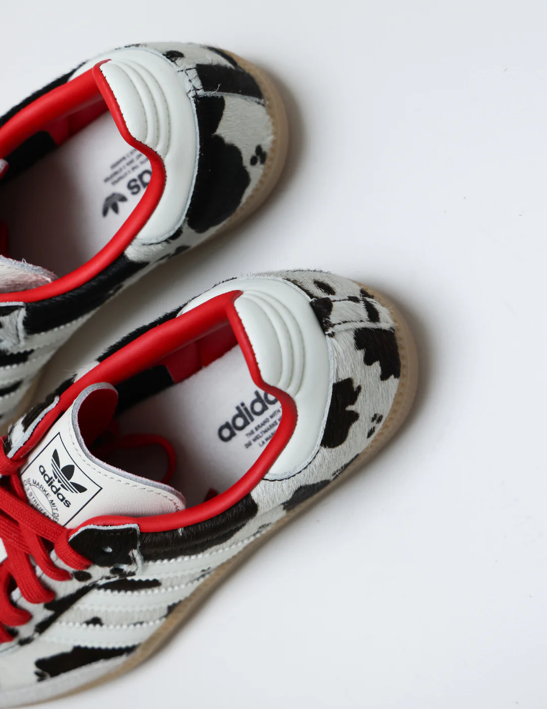 SAMBA OG W KI6956 | Cow Print/ Aurora Coffee / Off White - Image 3
