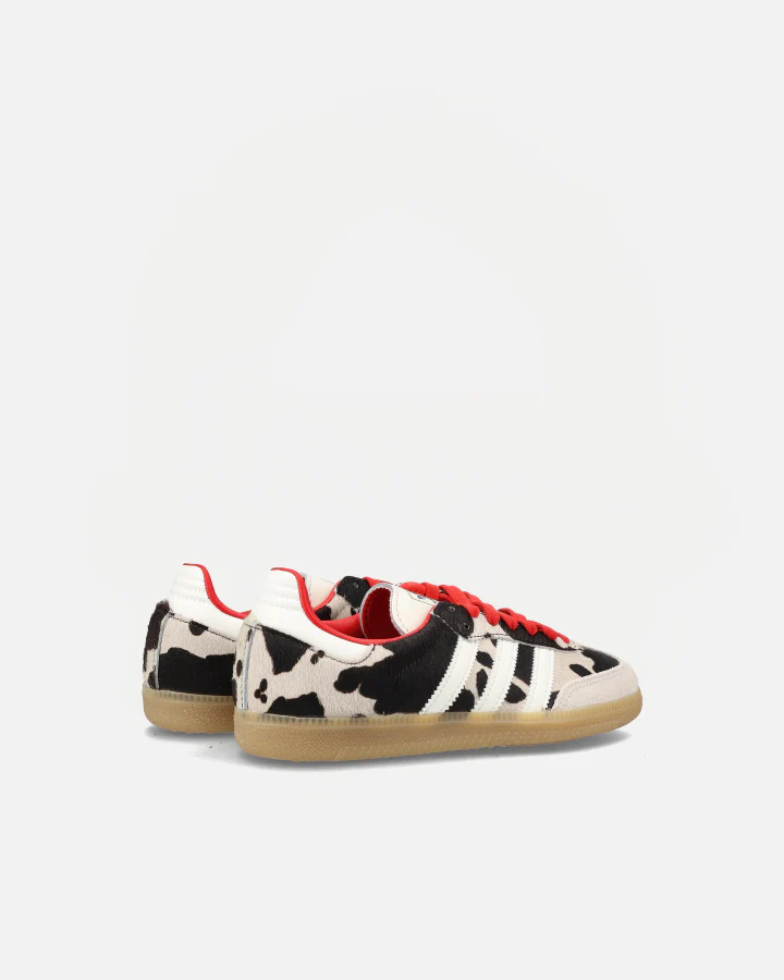 SAMBA OG W KI6956 | Cow Print/ Aurora Coffee / Off White - Image 6