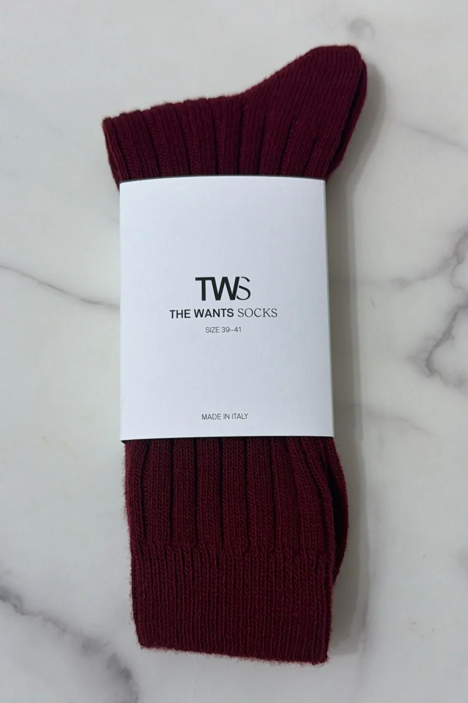 THE WANTS SOCKS II - Bordeaux - Image 2