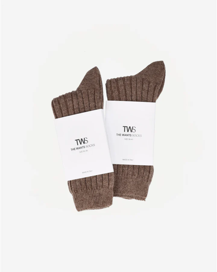 THE WANTS SOCKS II - Mokka