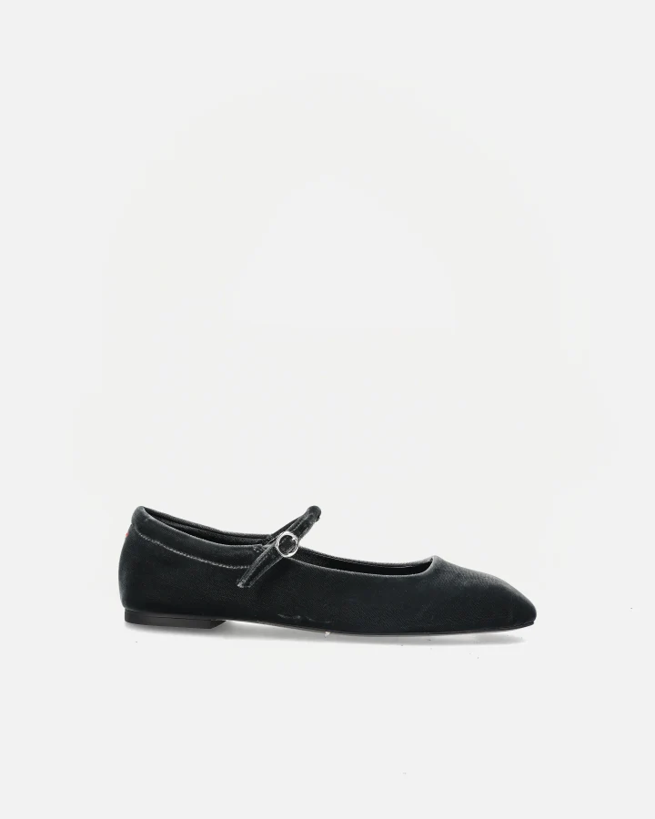 UMA VELVET | Charcoal