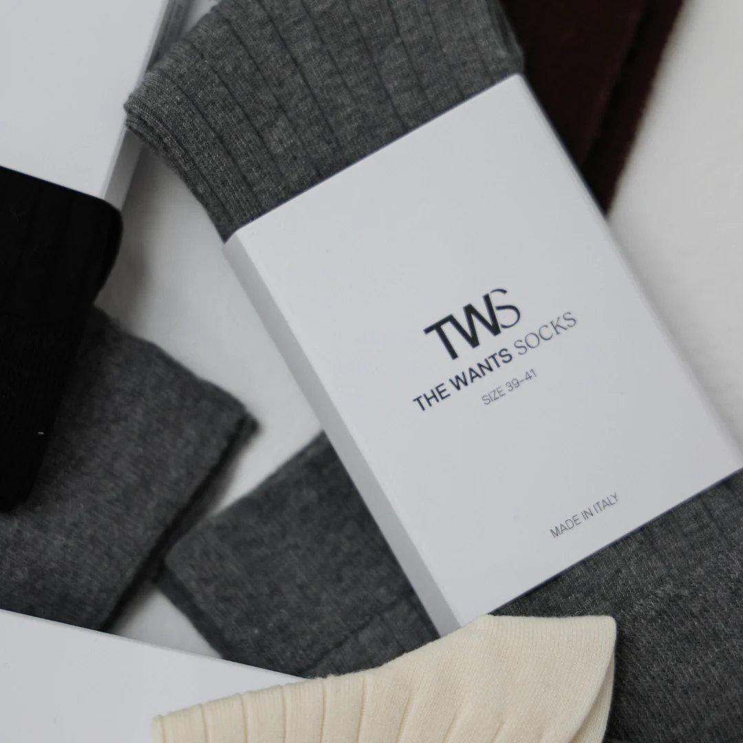 THE WANTS SOCKS I - Grey - Image 3